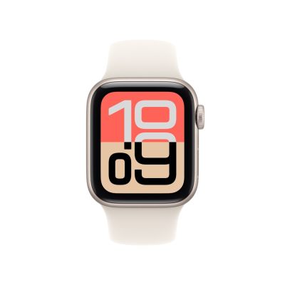 2. Zegarek Apple Watch SE MEH34ZR/A (3nd generation) OLED 40mm Cyfrowy 324x394px Ekran dotykowy Beżowy Wi-Fi GPS