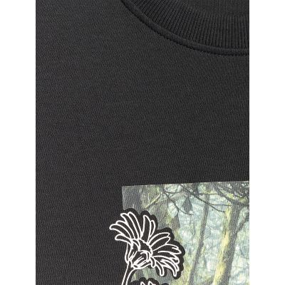 6. T-shirt loose z nadrukiem damski 4F 4FRSS26TTSHF3706-20S
