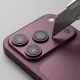 5. Osłona na wyspę aparatu Tech-Protect Camalloy Fit+ na iPhone 18 Pro Max - burgundowa