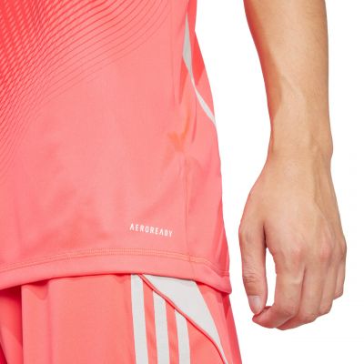 7. Koszulka bramkarska męska adidas Tiro 25 Competition Jersey Short Sleeve czerwona JI9717