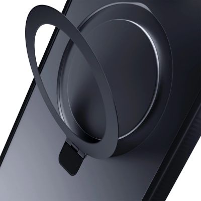 7. Etui 3mk Smoke Case Mag&Stand na Samsung Galaxy S25+ - czarne