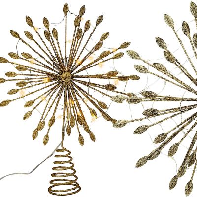 CZUBEK GWIAZDA CHOINKOWA 30CM 20 LED