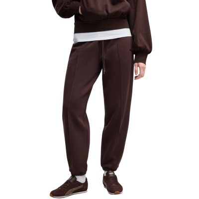 Spodnie damskie Puma Her Comfort Pants Fl ciemnobrązowe 694032 33