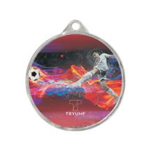 Medal metalowy z nadrukiem kolorowym LuxorJet