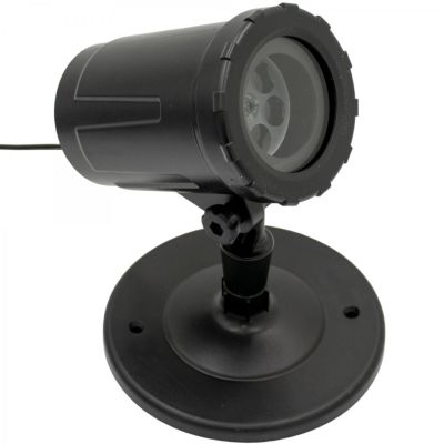 PROJEKTOR RZUTNIK LED PŁATKI ŚNIEGU