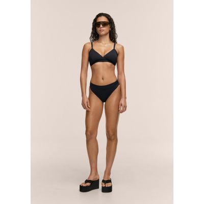 5. Stanik kąpielowy CASALL Overlap Bikini Top kolor czarny