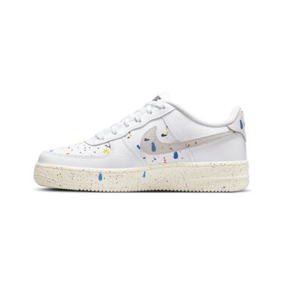 2. Damskie Buty sportowe Nike Air Force 1 LOW LV8 3 GS białe - DJ2598-100