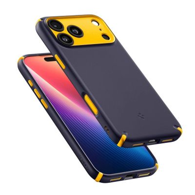 6. Etui Spigen Nano Pop Hybrid MagSafe na iPhone 17 Pro - granatowe