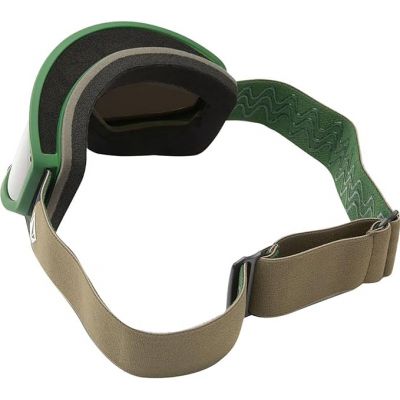 2. Gogle narciarskie damskie/meskie Volcom Footprints sportowe snowboardowe ochrona UV zielone (VG0622108)