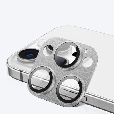 8. Szkło hartowane AMAZINGTHING Aviation-Grade Alloy Lens na wyspę aparatu do iPhone 16 Pro / 16 Pro Max - szare