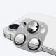 8. Szkło hartowane AMAZINGTHING Aviation-Grade Alloy Lens na wyspę aparatu do iPhone 16 Pro / 16 Pro Max - szare
