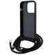 6. Etui Karl Lagerfeld Crossbody Saffiano Monogram Metal Pin Karl & Choupette na iPhone 15 Pro - czarne