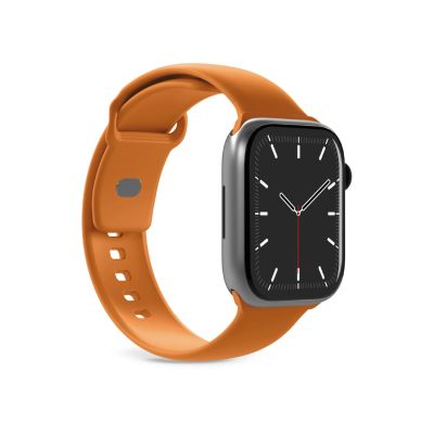 12. Pasek Puro Icon na Apple Watch 44/45/46/49mm - pomarańczowy