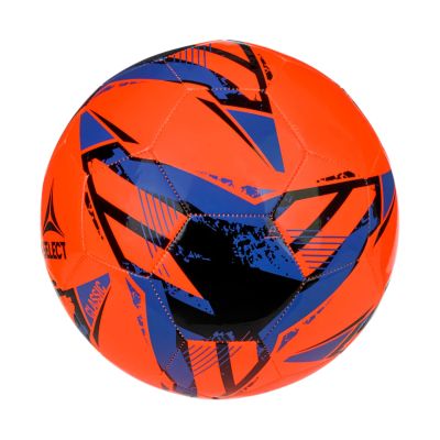 3. Piłka nożna Select Classic v26 pomarańczowo-niebiesko-czarna 160076