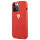 2. Etui Ferrari Silicone na iPhone 13 Pro Max - czerwone