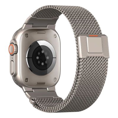 2. Bransoleta Tech-Protect Milano Vanguard na Apple Watch (44 / 45 / 46 / 49 mm) - tytanowa