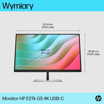 5. HP E-Series Monitor E27k G5 4K USB-C