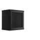 15. SZAFA INSTALACYJNA RACK WISZĄCA 19" 12U 600X450 CZARNA DRZWI PERFOROWANE LANBERG (FLAT PACK)