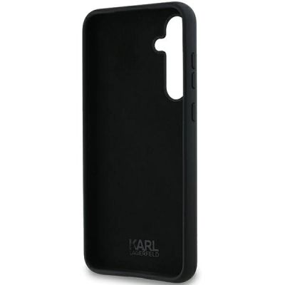7. Etui Karl Lagerfeld Silicone Choupette na Samsung Galaxy A35 - czarne
