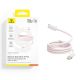 4. Kabel Baseus Dynamic 4 Pro 100W USB-C - USB-C 1m - różowy