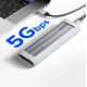 3. Kieszeń dyskowa Orico AXM2S-G2 M.2 NVME/NGFF USB-C 10Gb/s - szara