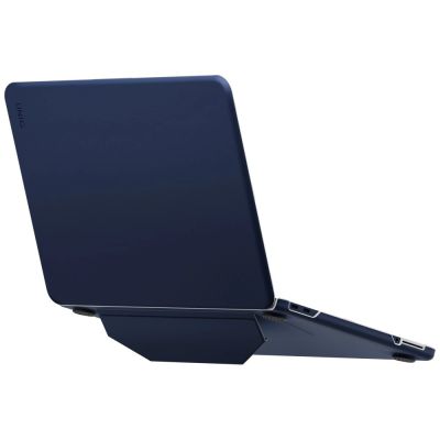 3. Etui UNIQ Lyden Versa na MacBook Neo - granatowe