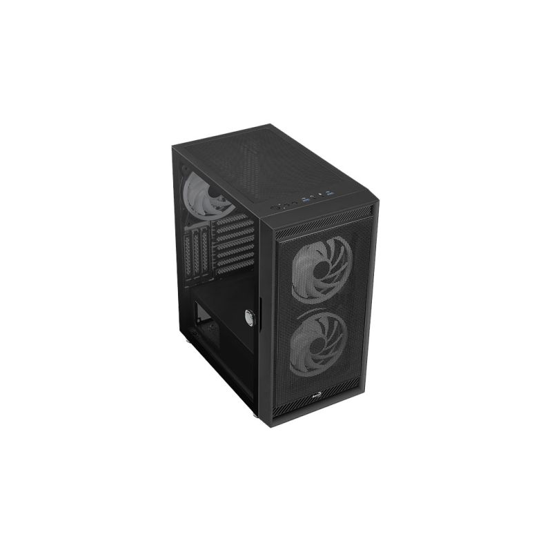 11. Obudowa AEROCOOL PGS GRAPHITE-G-BK-v2 FRGB czarna