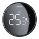 2. Baseus Heyo Pro obrotowy minutnik czasomierz elektroniczny timer szary (FMDS000013)