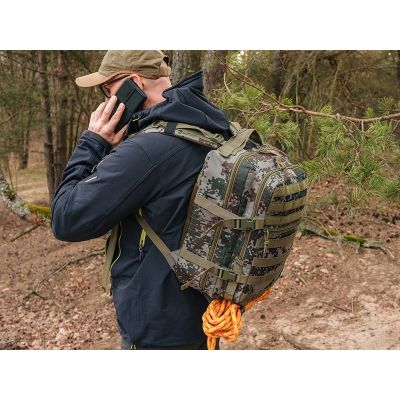 11. Plecak wyprawowy 16" Tracer Evo Camo 25L