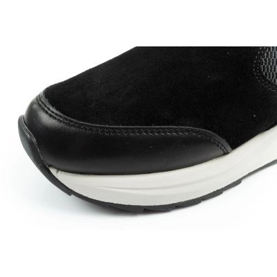 6. Scholl Beverly Bootie buty damskie botki za kostkę skórzane czarne