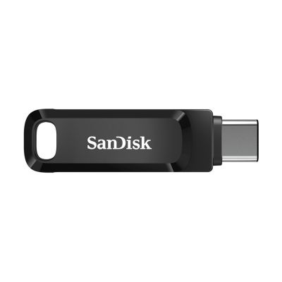 2. Pendrive SanDisk Ultra Dual GO SDDDC3-128G-G46 (128GB; USB 3.0, USB-C; kolor czarny)