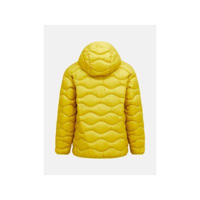 2. Kurtka puchowa męska PEAK PERFORMANCE M Helium Down Hood Jacket kolor żółty