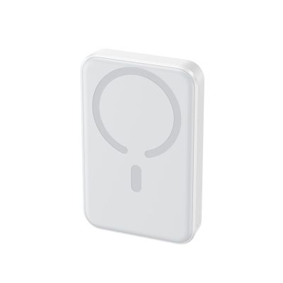 2. Powerbank Joyroom JR-W020 20W 10000mAh MagSafe + kabel USB-C - USB-C 0.25m - biały