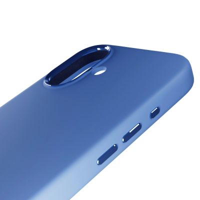 11. Etui silikonowe Puro Icon Mag Pro MagSafe do iPhone 16 - niebieskie