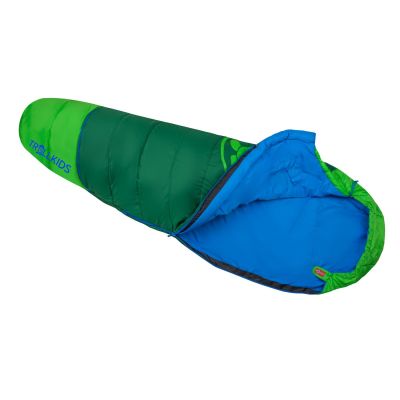 2. Śpiwór na biwak dla dzieci Trollkids Kids Fjell Dreamer turystyczny dziecięcy outdoorowy zielony (950-308)