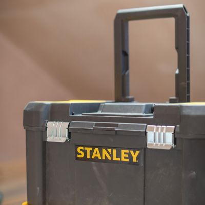 19. Stanley Essential Twarda kaseta na narzędzie Plastik Szary, Żółty