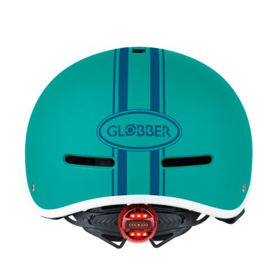 3. Kask dziecięcy Globber Ultimum S/M szmaragdowy [51-55 cm] (601-107)