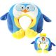 TRAVEL BLUE PODUSZKA PODRÓŻNA DZIECĘCA PINGWINEK PUFFY