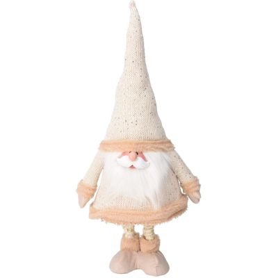 22. MIKOŁAJ NA TELESKOPOWYCH NOGACH 30X18X100CM ZŁOTY