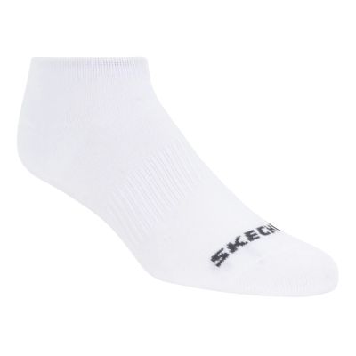 3. Skechers 3pk Unisex Non Terry No Show S114041-100 Białe 39-42