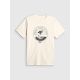 5. T-shirt regular z nadrukiem męski 4F 4FRSS26TTSHM4298-11S