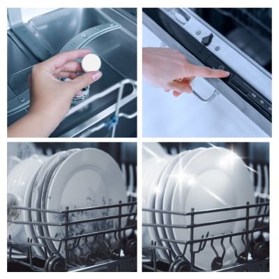 3. Tabletki do mycia naczyń w zmywarce Frischer 60szt