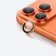 4. Szkło na obiektyw AMAZINGTHING AR Sapphire na iPhone 17 Pro / Pro Max - z pomarańczową ramką