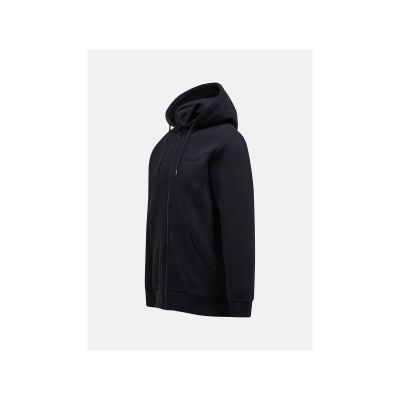 2. Bluza męska Peak Performance M Original Small Logo Zip kolor czarny