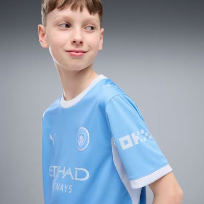 2. Koszulka Puma Manchester City 2026/27 Home JSY Replica Jr 784329-01