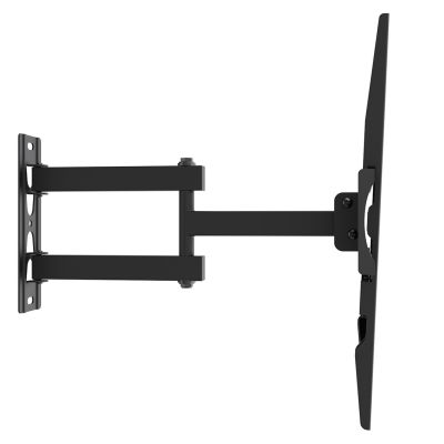 8. MACLEAN UCHWYT WIESZAK DO TV 32-55'' UCHWYT / WIESZAK DO TV MACLEAN, MAX VESA 400X400, 32-55", DO 30KG, CZARNY, REG. POCHYŁU