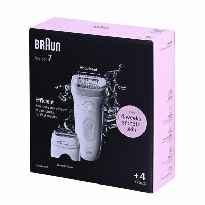 5. Depilator white SE7-041 Braun
