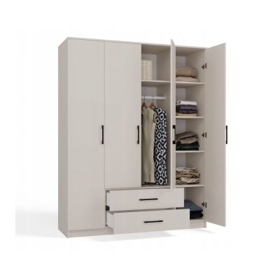 3. SZAFA ROMANA 160X205 KASZMIR BEZ LUSTRA KOMPLET