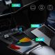 3. Ładowarka samochodowa Baseus 160W z technologią Qualcomm® Quick Charge™ 5 2x USB-C + 1x USB-A - szara