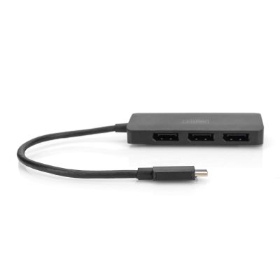 4. Digitus 3-portowy koncentrator wideo MST (USB-C™ -> 3 x DisplayPort)